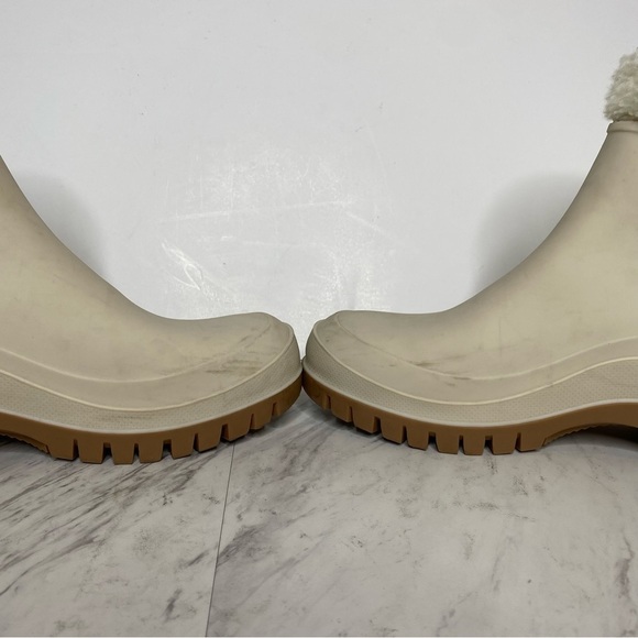 Sam Edelman Lenna Natural Ivory Rain Boot 10M - Picture 7 of 15